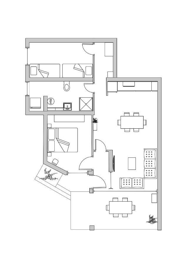 Apartman Luka Kastela Exterior photo